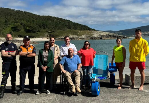 Ponteceso e a Asociación Integro colaboran para facer da Praia de Balarés un espazo máis inclusivo e accesible