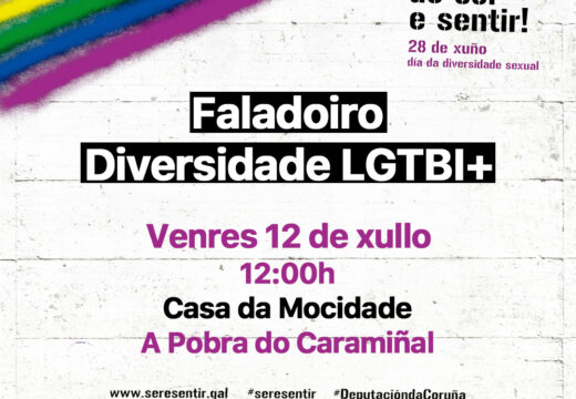 A diversidade LGTBI+ centrará un faladoiro na Pobra