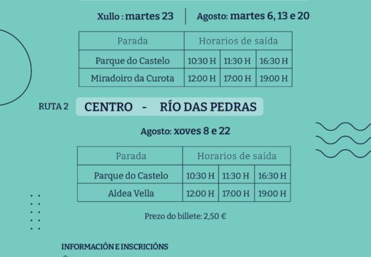 A oferta turística do verán na Pobra pon o ollo na serra con buses lanzadeira e rutas guiadas