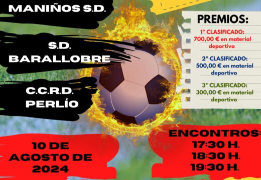 A Concellería de Deportes organiza o I Trofeo Triangular Concello de Fene no que participarán os tres equipos de fútbol de Fene