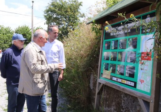 O Concello de Noia inaugura un tramo restaurado do Camiño de Santiago da Ría de Muros Noia