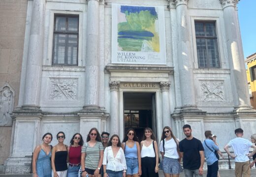 Un grupo de 8 larachesas participa nun novo programa de Intercambio Xuvenil en Venecia