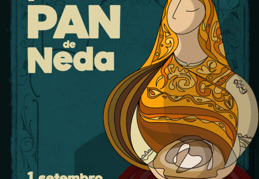 Neda presenta o cartel da XXXIV Festa do Pan O Concello volve confiar o deseño ao ilustrador Juanlu Nacha 