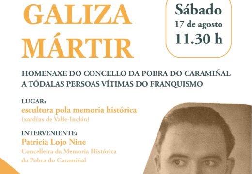 O Concello da Pobra conmemora un ano máis o Día da Galiza Mártir