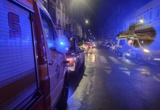 Atropelo cunha persoa ferida na avenida de Barraña, no concello de Boiro