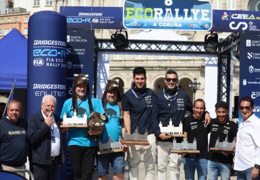 Eneko Conde e Lukas Sergnese vencedores no debut mundialista do VIII Eco Rallye A Coruña