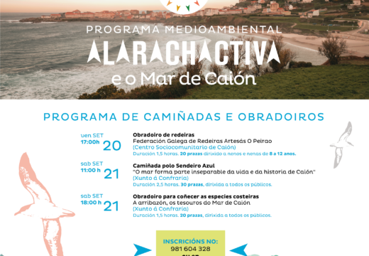 Caión acollerá a próxima semana novas actividades de sensibilización ambiental