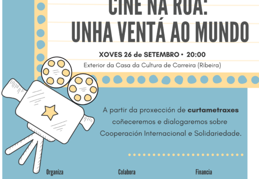 Cine na Rúa “Unha ventá ao mundo” en Carreira