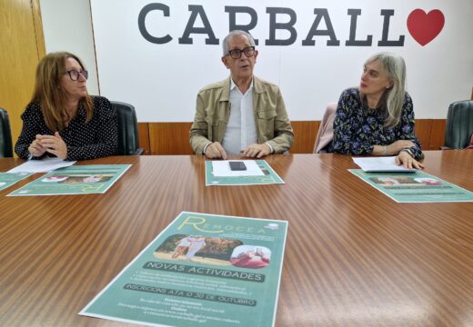 O Concello de Carballo pon en marcha o programa “Remocea”, no que poderán participar máis de 1.300 maiores de 60 anos