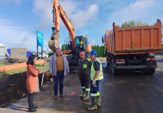 En execución o proxecto de mellora da mobilidade e da accesibilidade no parque empresarial