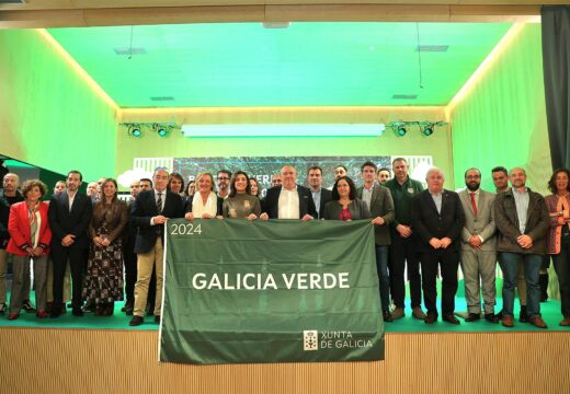 A Xunta concede a Bandeira Verde de Galicia a 24 concellos polo seu compromiso ambiental e paisaxístico, a cifra máis alta desde a creación do distintivo en 2020