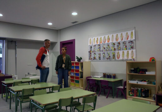 Abegondo mellora as instalacións do CEIP de San Marcos a través do pintado integral das aulas de Educación Infantil