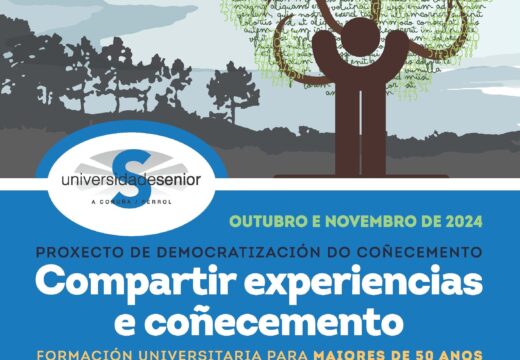 A Universidade Sénior anuncia unha nova edición do programa de formación universitaria para maiores de 50 anos da UDC en Carballo