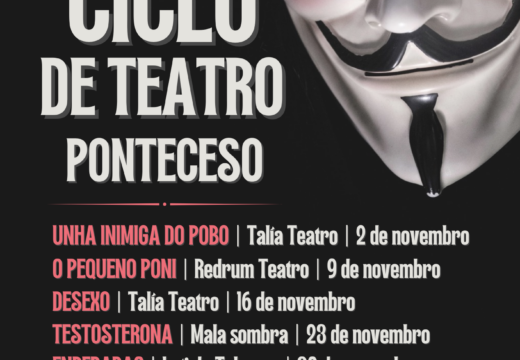 O XXXI Ciclo de Teatro de Ponteceso: un mes de cultura e reflexión nos escenarios