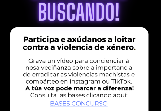 Camariñas organiza un concurso en redes sociais contra a violencia de xénero