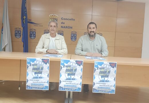 O pavillón da Gándara acollerá este venres o “X Torneo Cidade de Narón de fútbol sala”