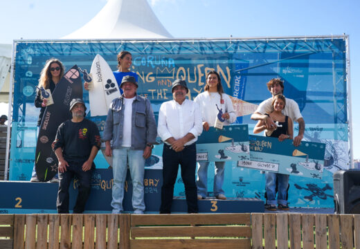 Andy Criere e Lucía Machado proclámanse campións de España de surf na modalidade Open