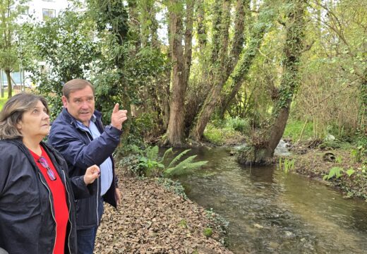 O Concello de Fene acondiciona a canle do Río Cádavo para minimizar os efectos das subas de caudal