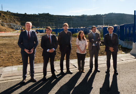 Rueda destaca a conexión ferroviaria do Porto Exterior da Coruña como exemplo do potencial de Galicia de converterse nun nodo de transvase de mercadorías