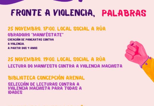 Miño mobilízase contra a violencia machista con actividades para todas as idades