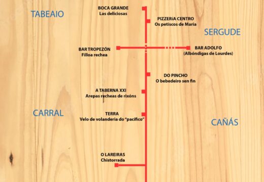 Volve Tapeando Carral, o concurso para ir abrindo boca e impulsar o consumo no tecido hostaleiro antes do Nadal