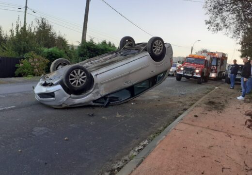 Accidente de tráfico en Boebre, Pontedeume