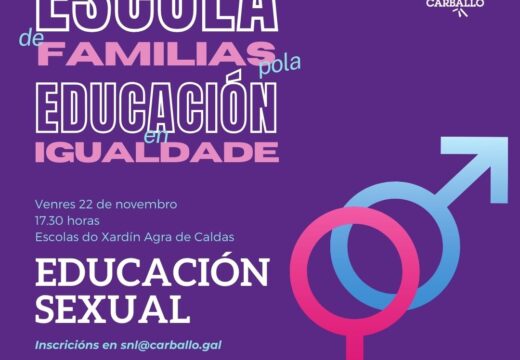 Falamos de educación sexual na Escola de familias