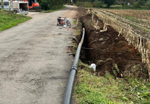 Ponteceso impulsa a subministración de auga en Langueirón para chegar a todas as vivendas da parroquia