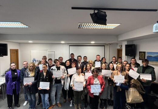 Belén do Campo clausura o obradoiro de emprego de Ribeira-Porto do Son no que se formaron a 20 persoas actividades auxiliares de xardinaría e mellora de montes