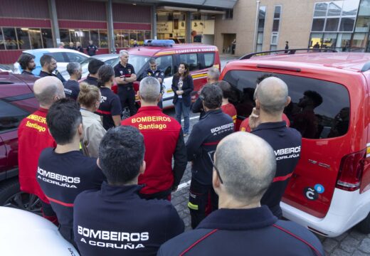 Un novo equipo con 13 bombeiros voluntarios parte a Valencia para apoiar na resposta á DANA