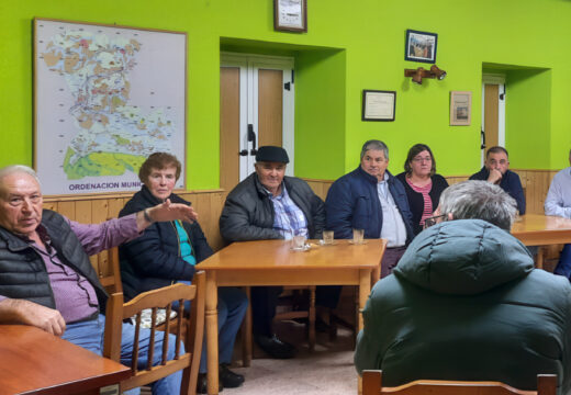 Santa Mariña abriu este martes a rolda de xuntanzas veciñais promovidas polo Concello de San Sadurniño