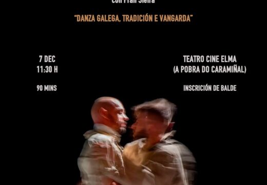 Fran Sieira impartirá un obradoiro de danza no teatro cine Elma