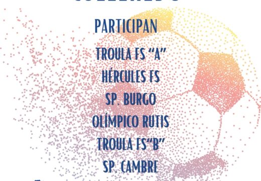 O PP de Culleredo organiza o III Torneo Solidario de fútbol sala con recollida de alimentos a favor de Cáritas Vilaboa