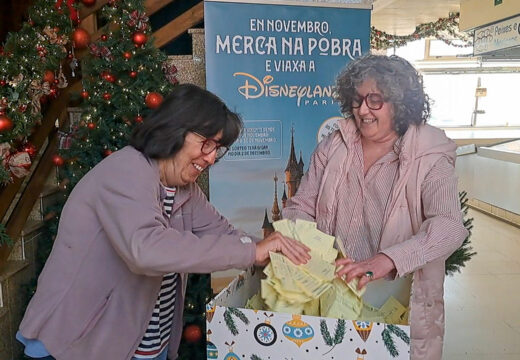 A viaxe a Eurodisney da campaña comercial de novembro da Pobra xa ten gañadora