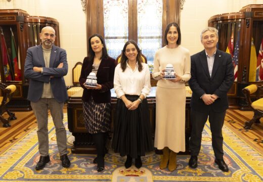 Inés Rey destaca “o esforzo, capacidade e talento” de Verónica Bolón e Cristina Blanco, profesionais da UDC galardoadas cos Premios Nacionais de Investigación