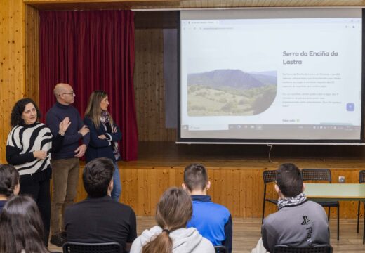 Belén do Campo anima aos alumnos de Secundaria a participar no Concurso #PARQUEVIBRAS creando vídeos para redes sociais inspirados nos 6 Parques Naturais de Galicia