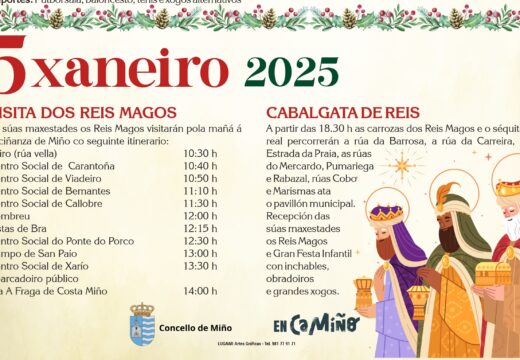 Cabalgata 2025 en Miño