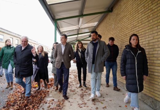 Román Rodríguez destaca un investimento de máis de 1,6M€ na rehabilitación integral do Colexio CEIP Pedro Barrié de la Maza de Sada