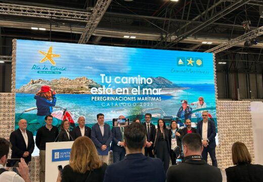 A Ría da Estrela presenta en FITUR un novo concepto de ruta xacobea: o camiño marítimo a Compostela a través da Ría de Muros Noia