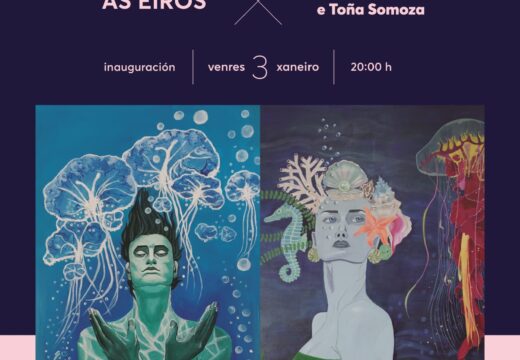 A casa da cultura pobrense acolle a mostra colectiva As Eiros