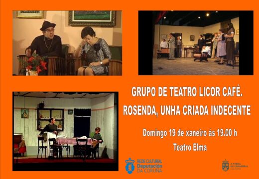 O Grupo Licor Café sube ás táboas do Elma coa segunda das funcións da mostra de teatro afeccionado da Pobra