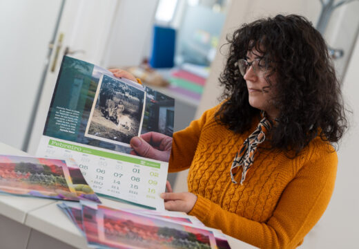 As historias das mulleres do rural protagonizan o calendario de 2025 editado polo Concello de San Sadurniño