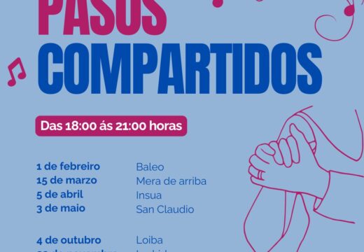 ‘Pasos Compartidos’, a iniciativa que achega a danza ás parroquias orteguesas