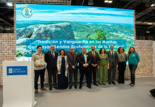 Mariñas Coruñesas presenta en Fitur as súas Sendas Ecoturísticas coa sustentabilidade e recuperación do patrimonio por bandeira