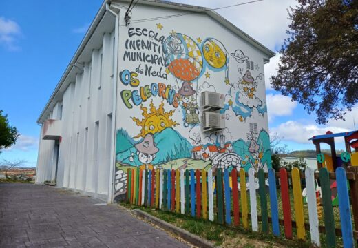 Neda programa a vindeira semana xornadas de portas abertas na escola infantil municipal Os Pelegríns