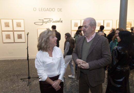 O legado artístico de José Ramón exponse desde hoxe na sala de exposición de María Pita