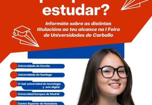 Dez centros de estudos superiores participarán o 25 de febreiro na I Feira das Universidades de Carballo