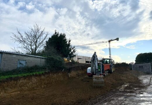 Abegondo inicia as obras de construción dos accesos ao futuro centro de saúde