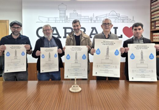 Carballo conmemora o 125º aniversario da primeira traída pública coincidindo co Día Mundial da Auga