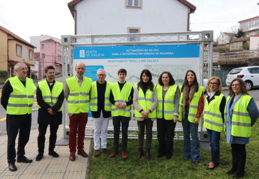 Comezan as obras de humanización da AC-305 de Palmeira, no concello de Ribeira, nas que inviste preto de 3 M€ 